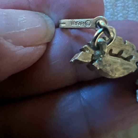 Vintage Estate Crown Trifari 1950’s Red Rhinestone Statement Necklace - Picture 7 of 7